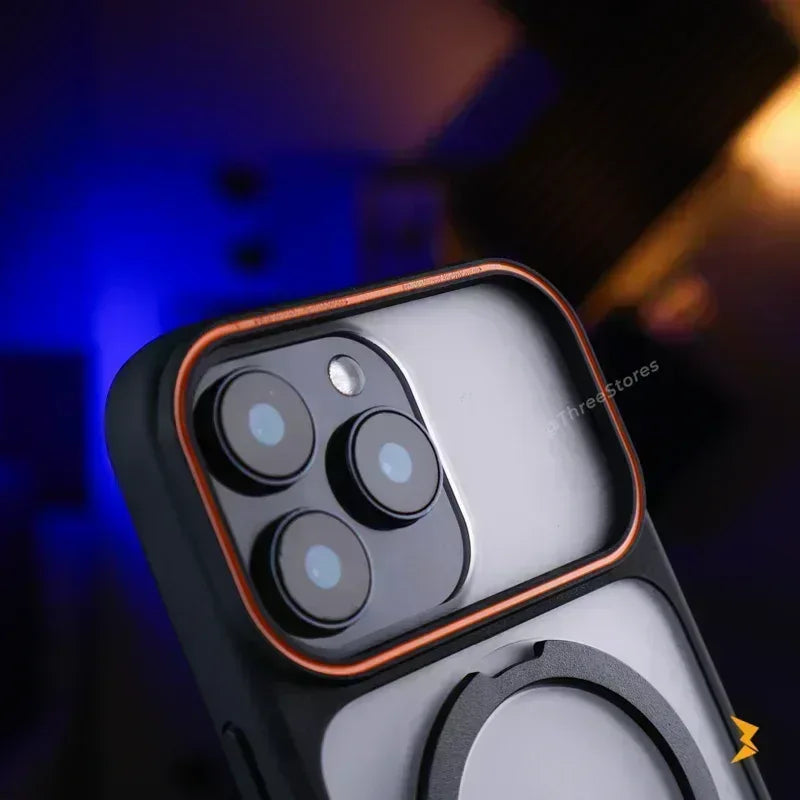 Void Metal Stand Magsafe Case iPhone 15 Pro Max - Three