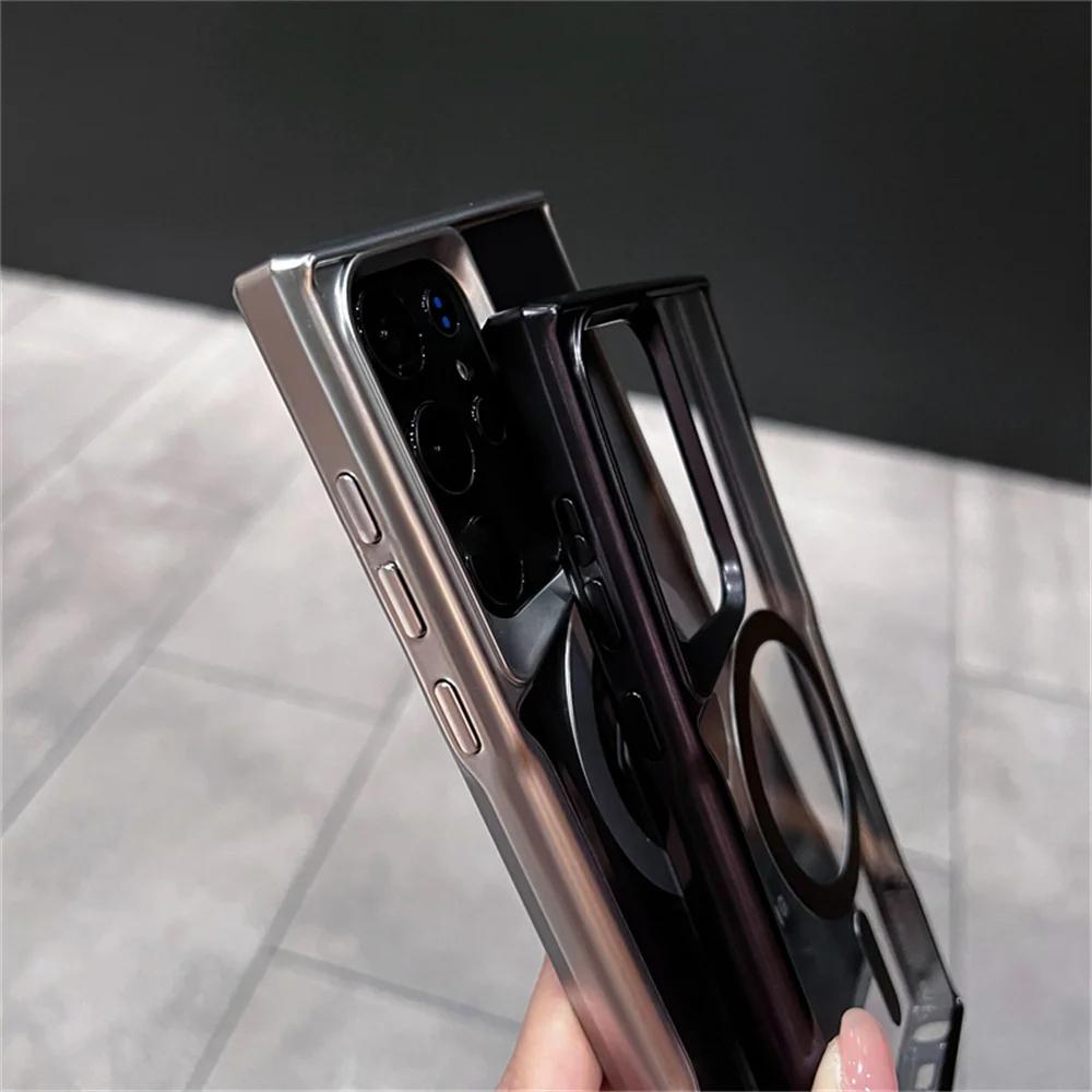 Vonzee Transparent Magsafe Case Samsung S23 Ultra