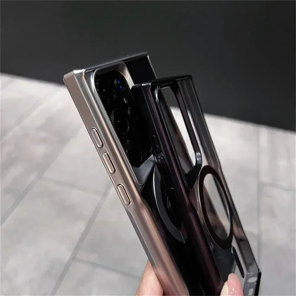 Vonzee Transparent Magsafe Case Samsung S22 Ultra - Three