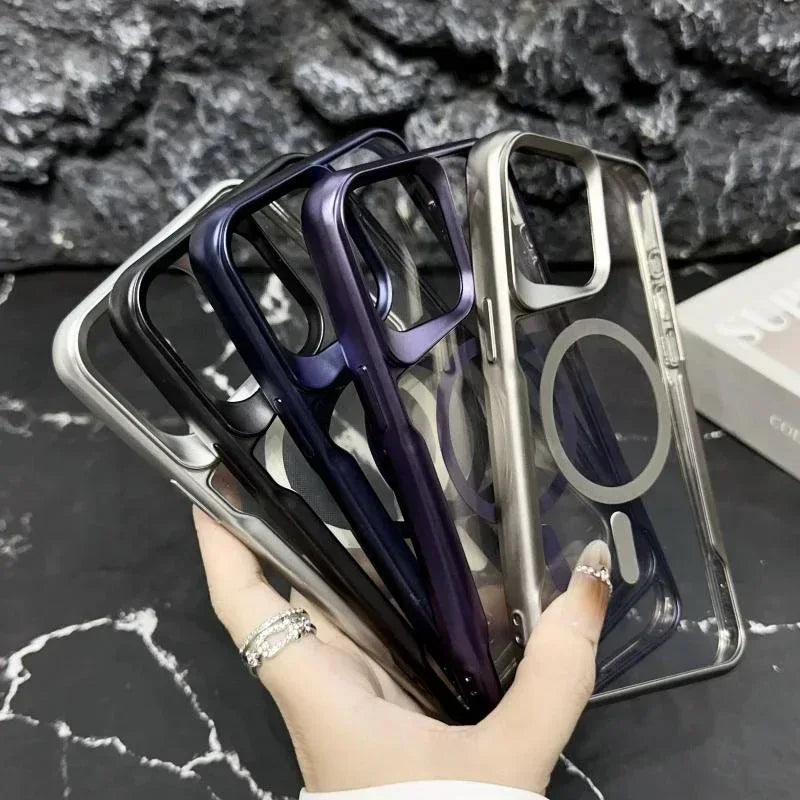 Vonzee Transparent Magsafe Case iPhone 13 Pro Max - Three