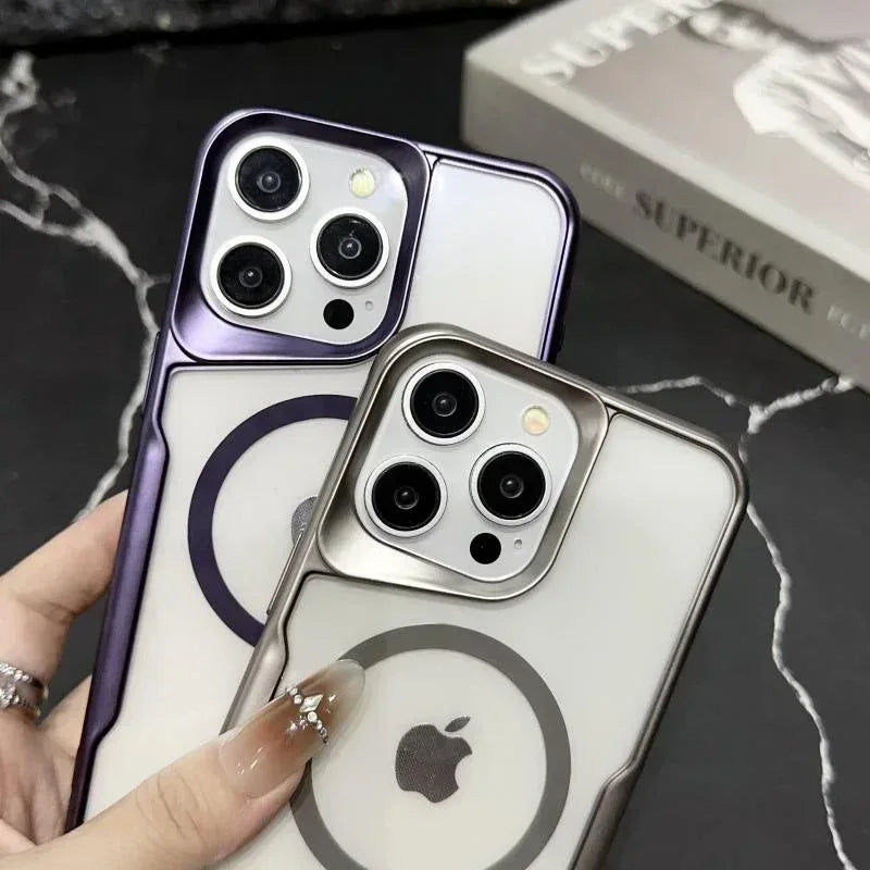 Vonzee Transparent Magsafe Case iPhone 12 Pro Max - Three