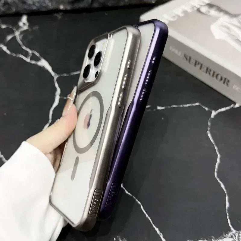 Vonzee Transparent Magsafe Case iPhone 13 Pro Max - Three