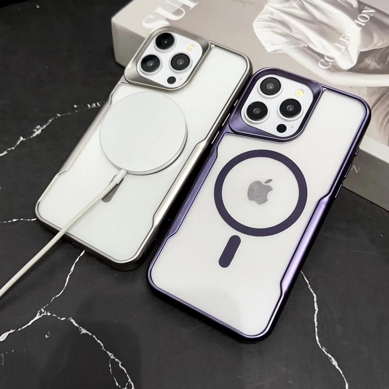 Vonzee Transparent Magsafe Case iPhone 15 Pro Max