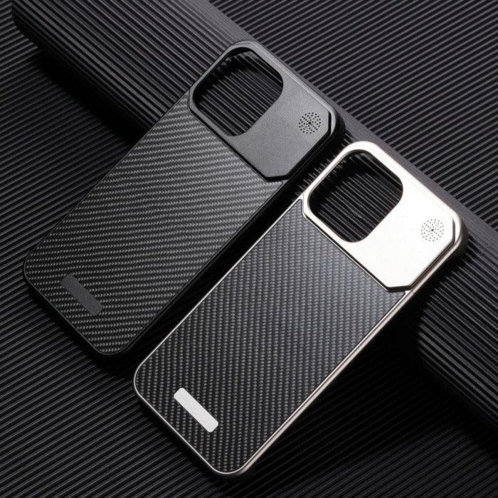 Vortex Carbon Alloy Case iPhone 16 Pro Max - Three