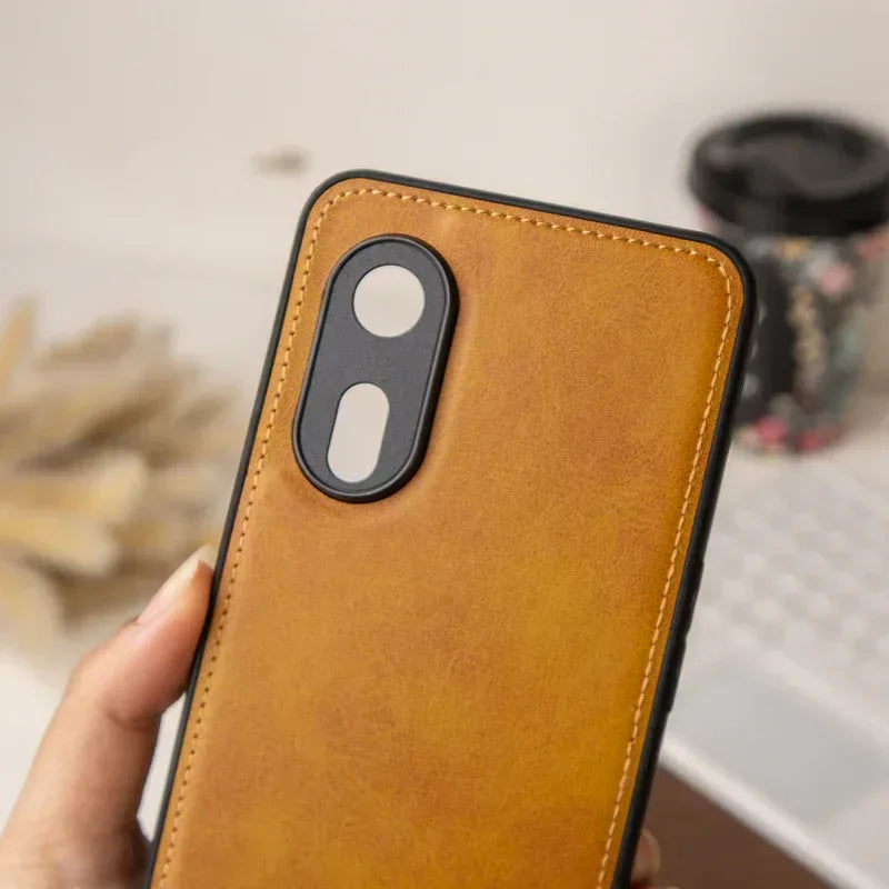 Cradle Leather Case Oppo Oppo A97 - Three