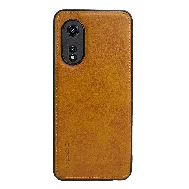 Cradle Leather Case Oppo Oppo A97 - Three