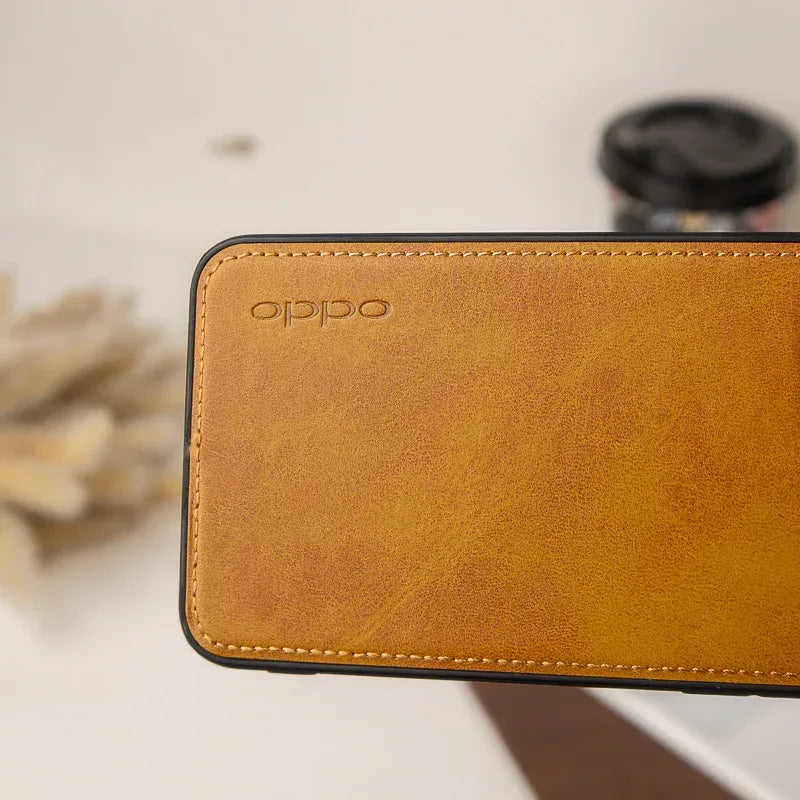 Cradle Leather Case Oppo Oppo A97 - Three