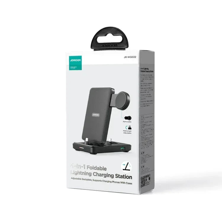 Joyroom 4 in 1 Lightning Wireless Charger Station JR-WQS02 - Three