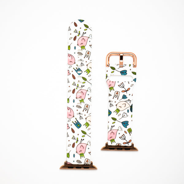 Silicone Printed Watch Band