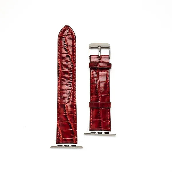 Leather Skin Band For Apple Watch - Three