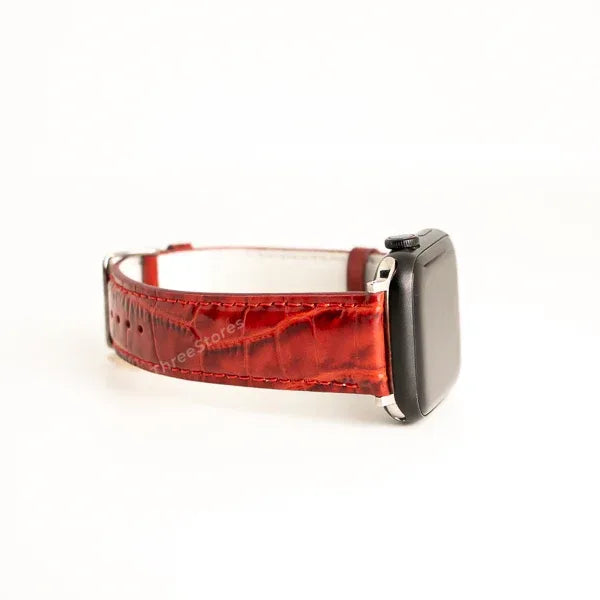 Leather Skin Band For Apple Watch - Three