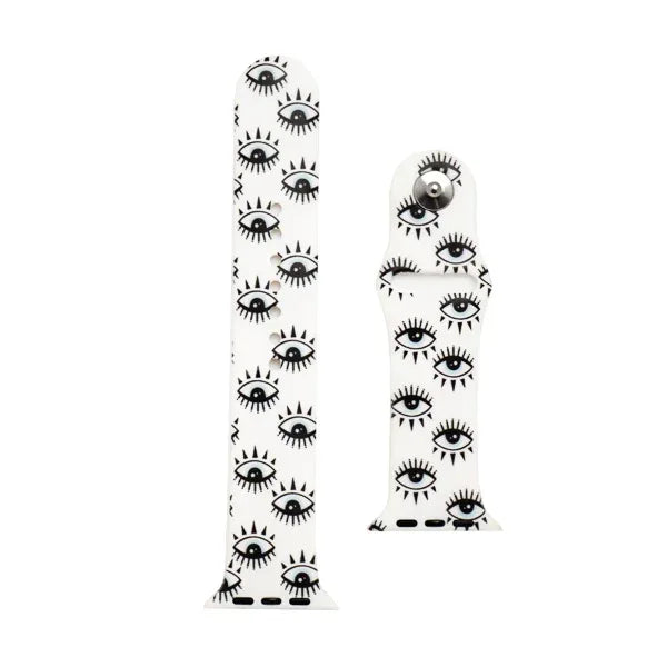 Silicone Printed Watch Band - Three