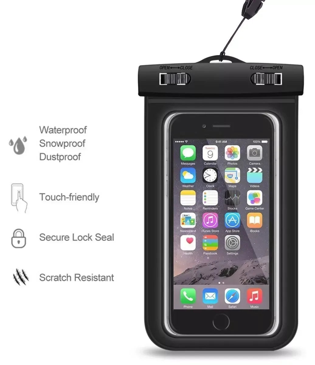 Waterproof Phone Bag IPX8 - Three