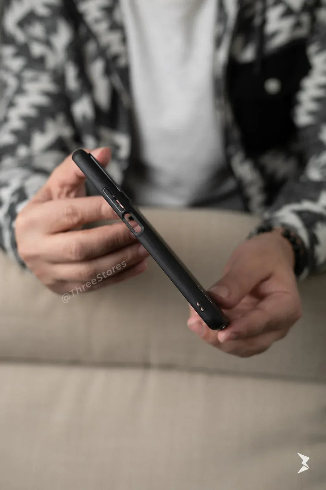 Slim Leather Camera Protection Case Mi 11t - Three