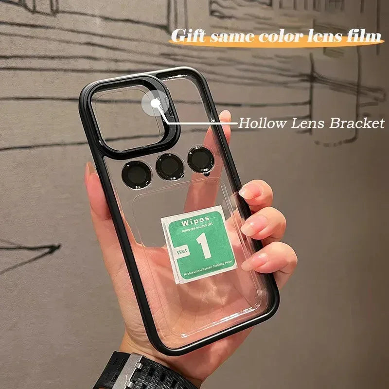 Bracket With Lens Film Case iPhone 14 - Three