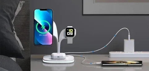 Bloom 5 in 1 Wireless Charging Station - Three