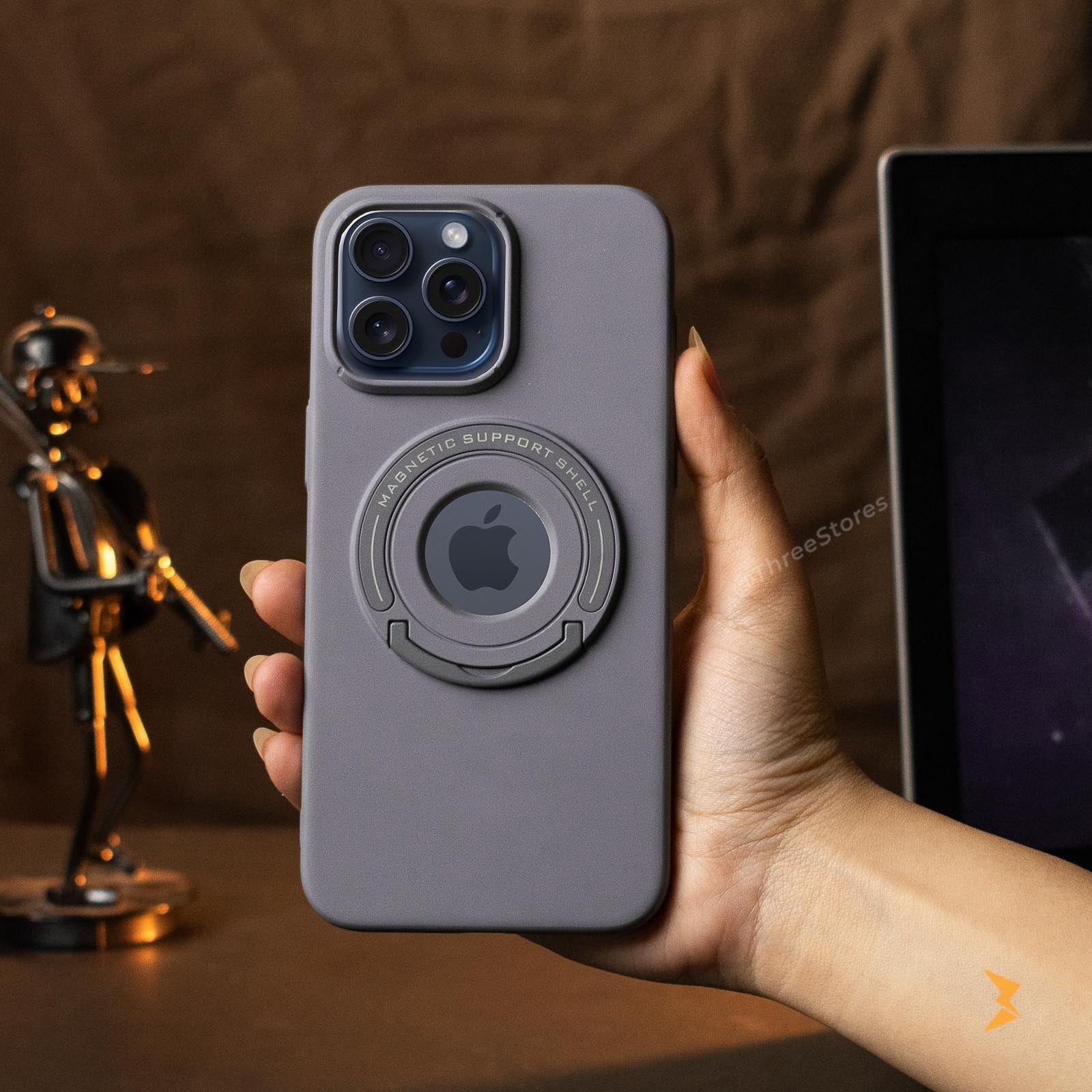 StopTime Stand Magsafe Case iPhone 15 Pro