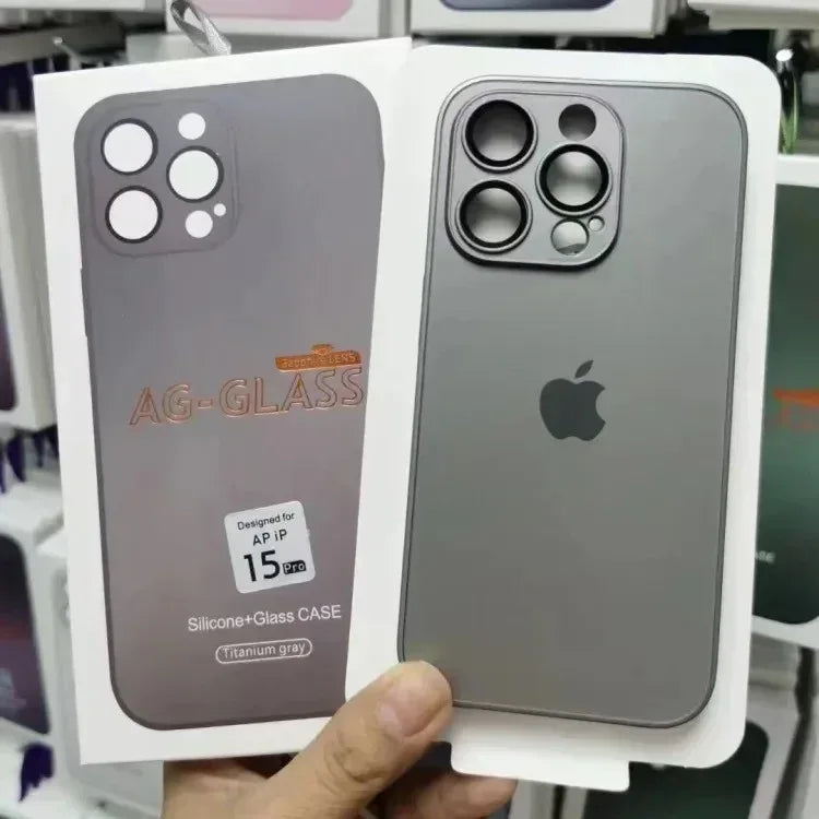 AG Glass Camera Protection Case iPhone 12 Pro Max - Three
