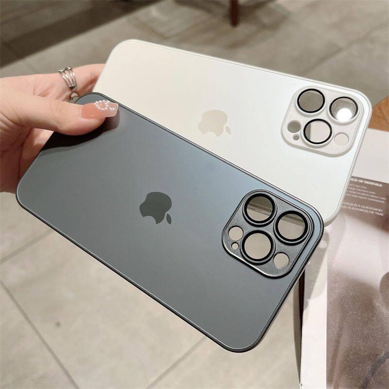 AG Glass Camera Protection Case iPhone 15 Pro Max - Three