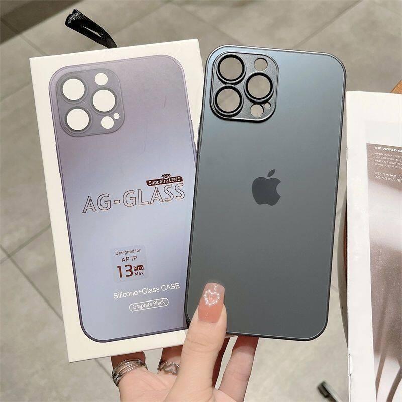 AG Glass Camera Protection Case iPhone 15 Pro - Three