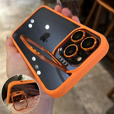 Bracket With Lens Film Case iPhone 14 Pro