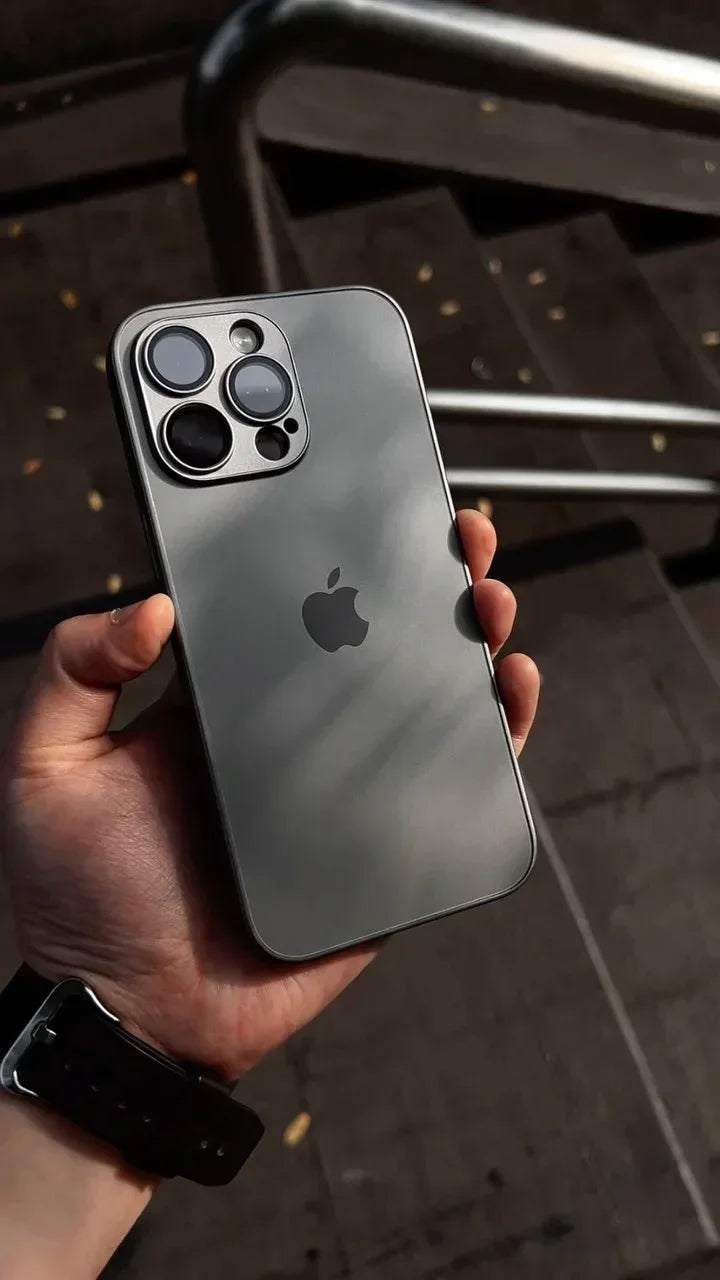 AG Glass Camera Protection Case iPhone 15 Pro - Three