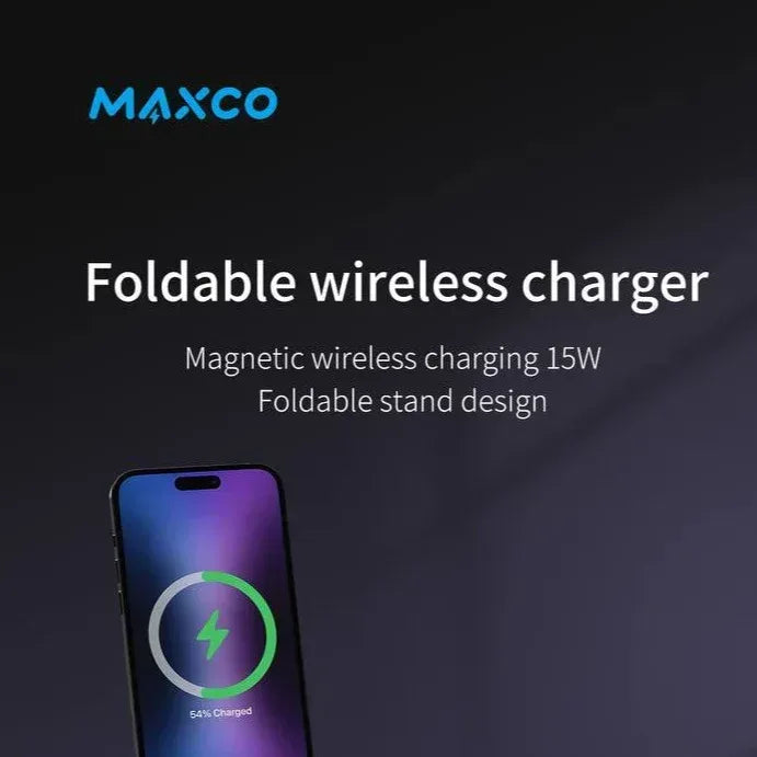 Maxco Wireless Charger Ultra Strong Magnetic 15W MW03 - Three