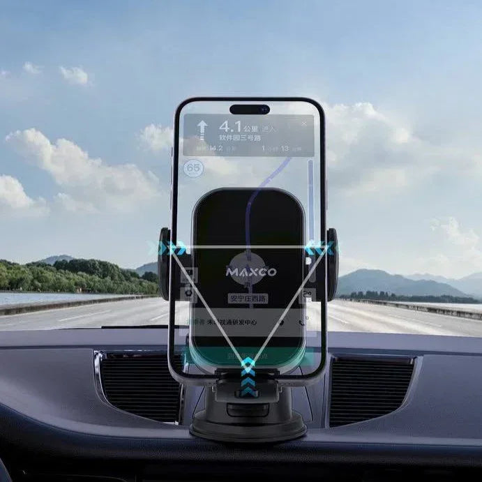 Maxco Wireless Charging Car Holder 15W MZ02 - Three