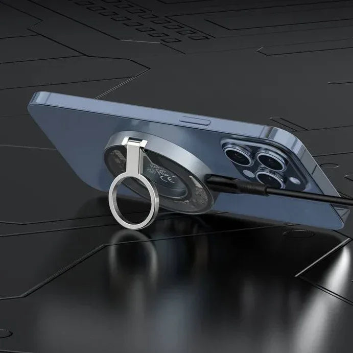 Maxco 2 in 1 Magnetic Ring Bracket Wireless Charger MW02 - Three