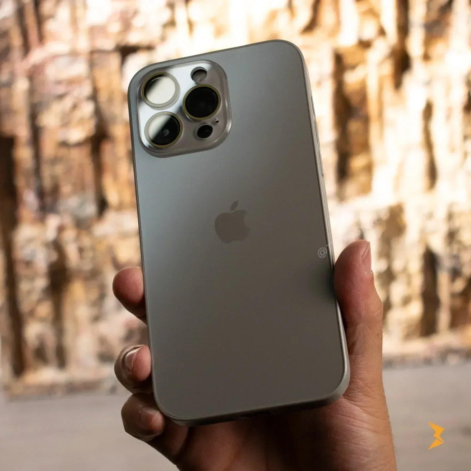 Luminous Glass Case iPhone 14 Pro Max - Three