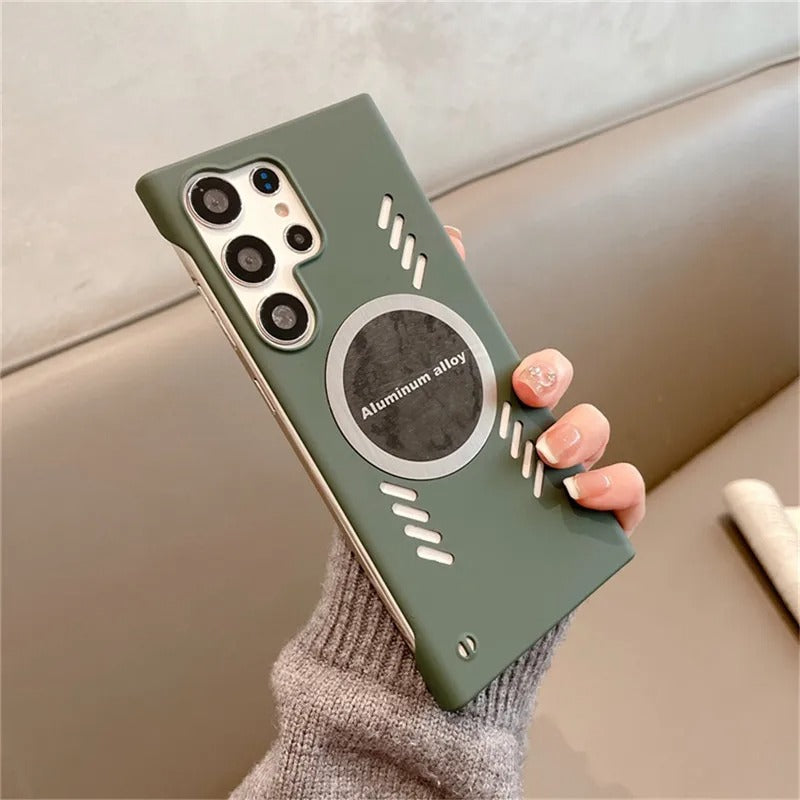 Frameless Cooling Magnetic Case Samsung S23 Ultra