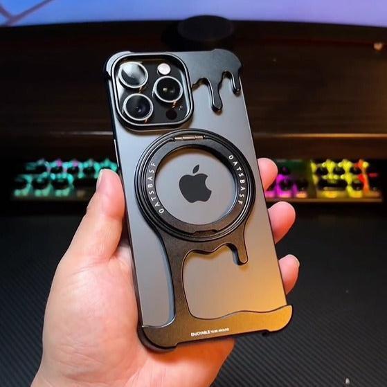 Liquid Metal Magsafe Case iPhone 15 Pro Max - Three