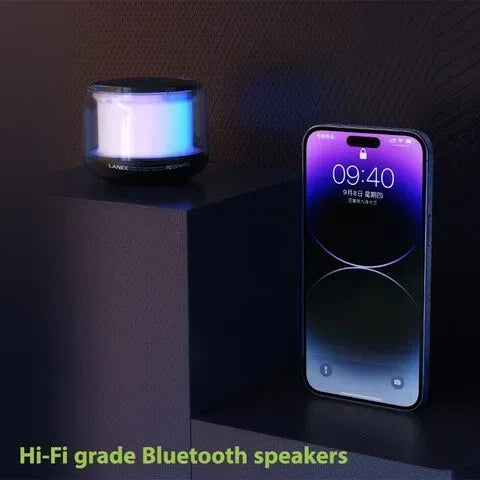 Lanex Mini Colorful RGB Speaker LY08 - Three