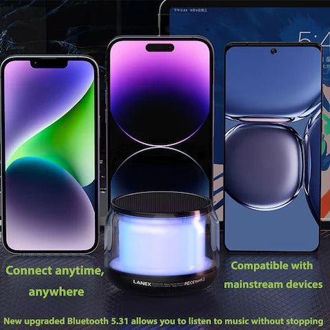 Lanex Mini Colorful RGB Speaker LY08