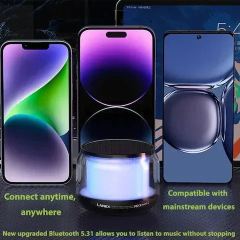 Lanex Mini Colorful RGB Speaker LY08 - Three