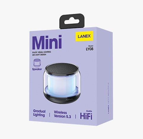 Lanex Mini Colorful RGB Speaker LY08