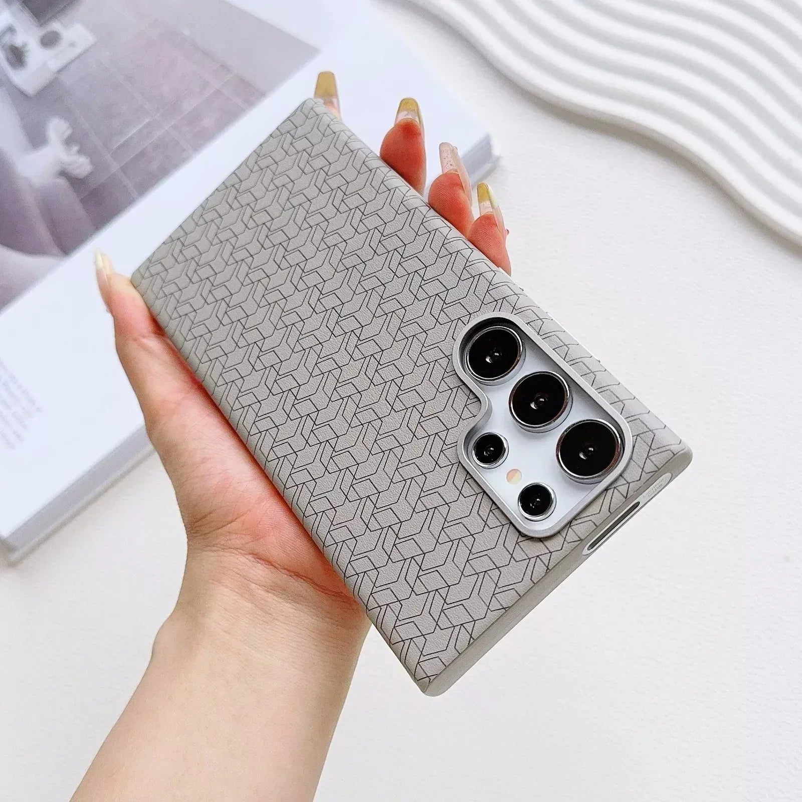 ZigZag Line Case Samsung S24 Ultra - Three