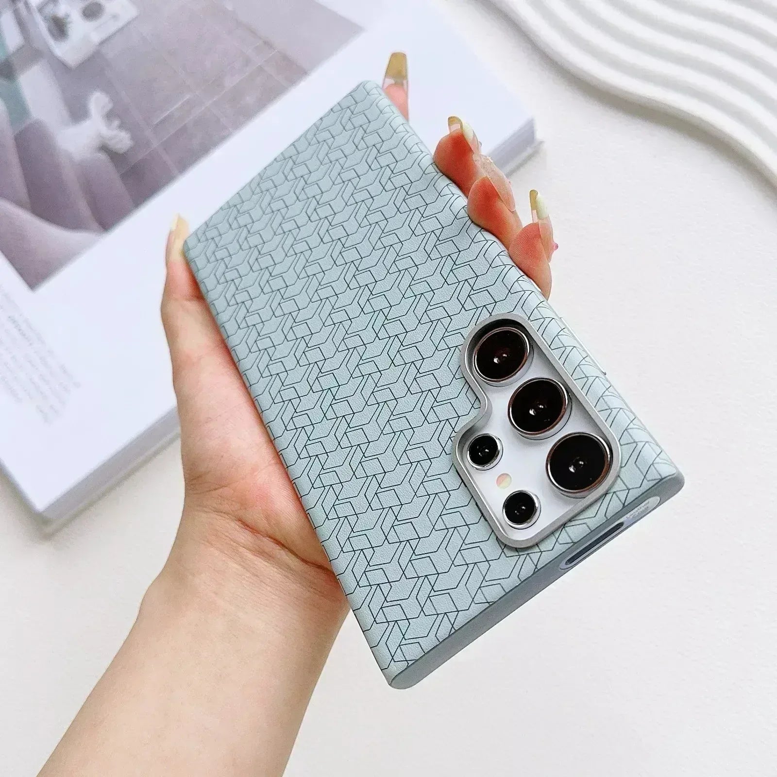 ZigZag Line Case Samsung S22 Ultra - Three