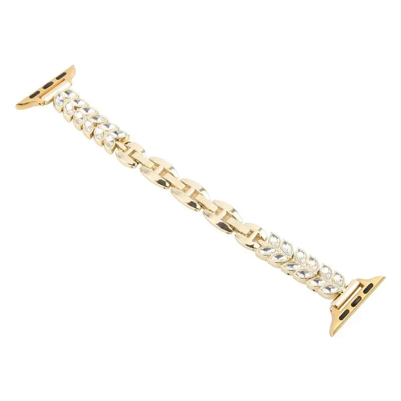 Leaf Diamond Metal Band For Apple Watch - Three