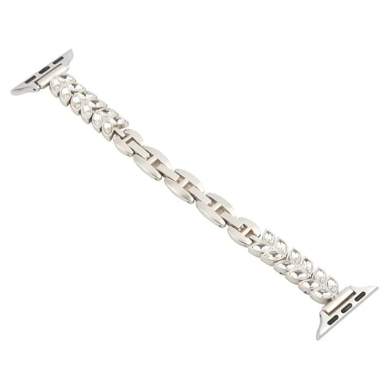 Leaf Diamond Metal Band For Apple Watch - Three