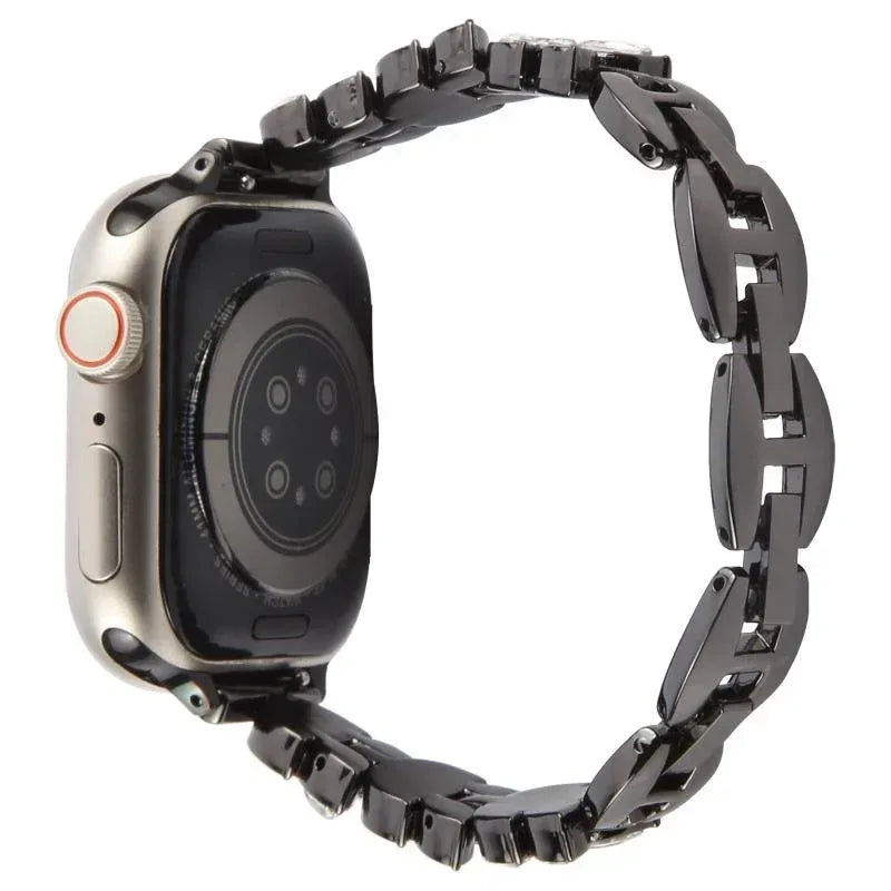 Leaf Diamond Metal Band For Apple Watch - Three