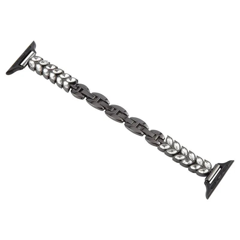 Leaf Diamond Metal Band For Apple Watch - Three