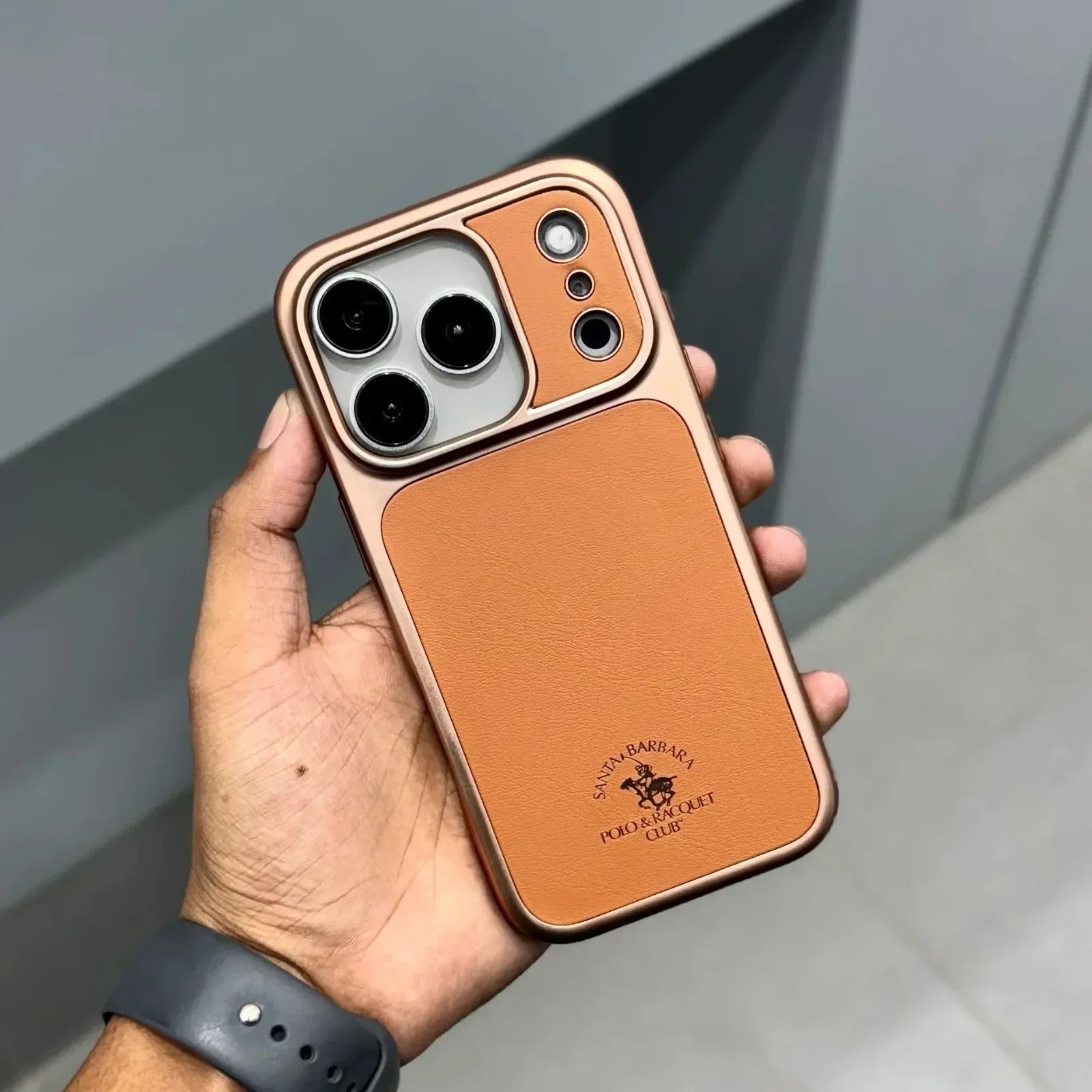 Santa Barbara Lucas Series Genuine Case iPhone 17 Pro Max - Three