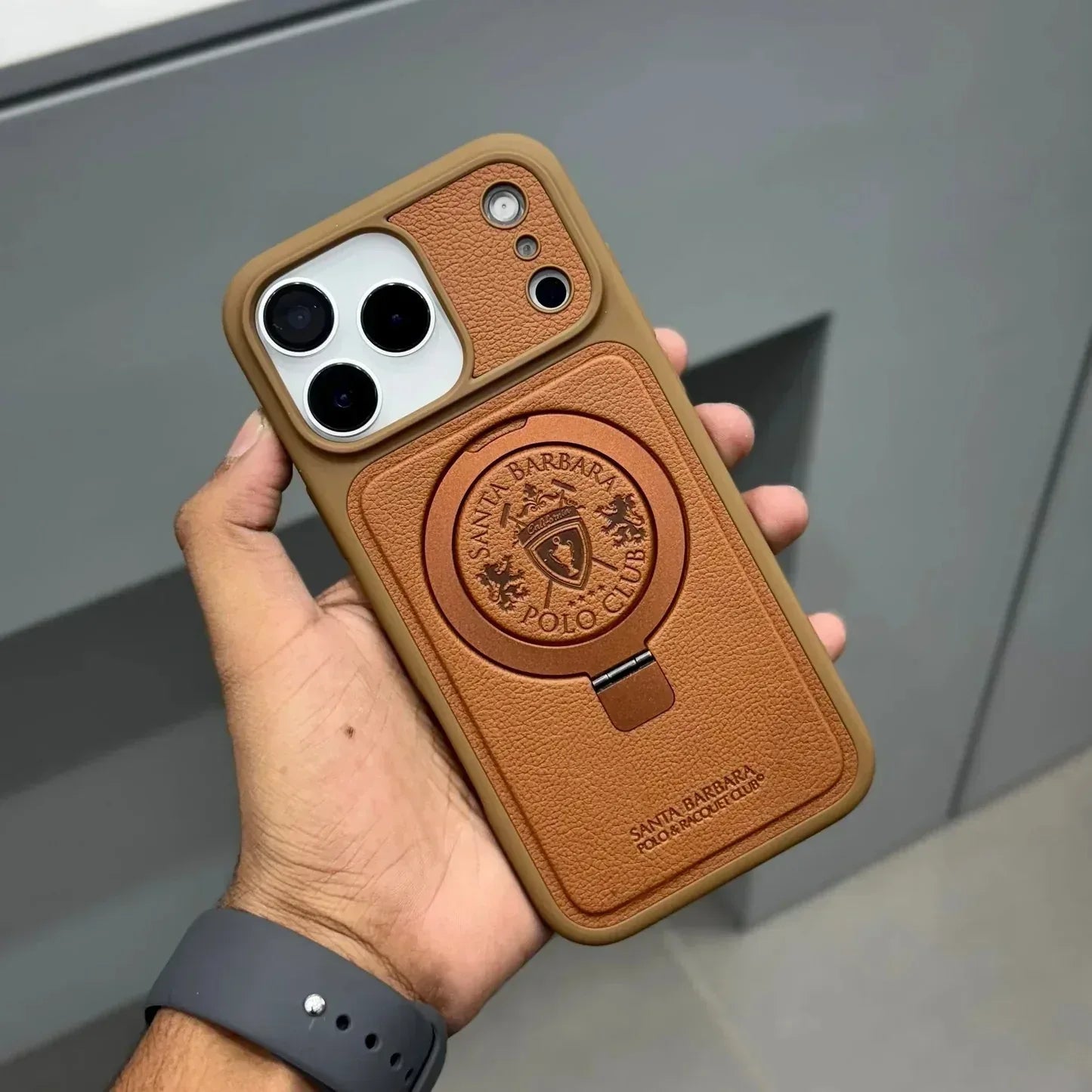 Santa Barbara Primo Series Genuine Case iPhone 17 Pro Max - Three