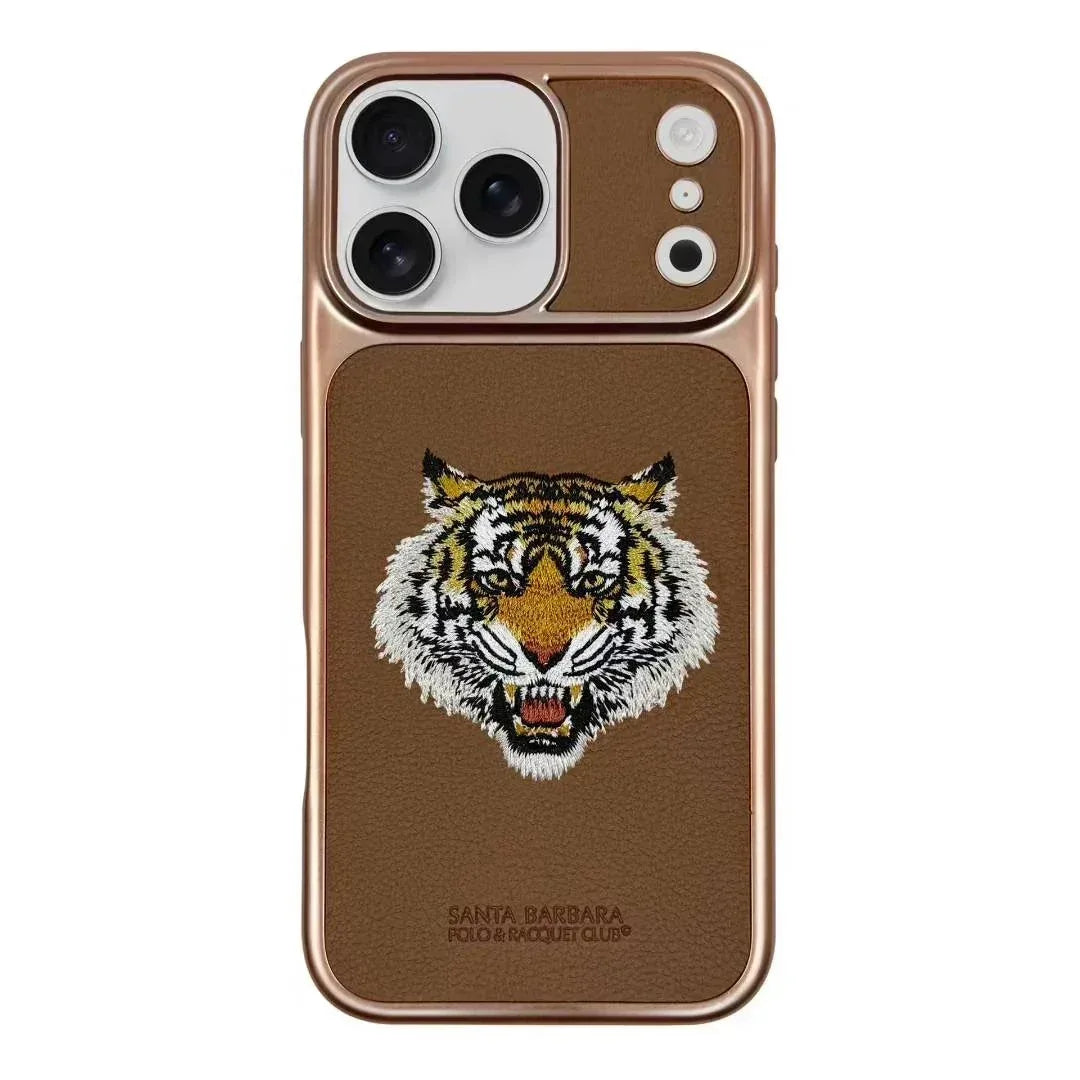 Santa Barbara Savanna Tiger Case iPhone 17 Pro Max - Three