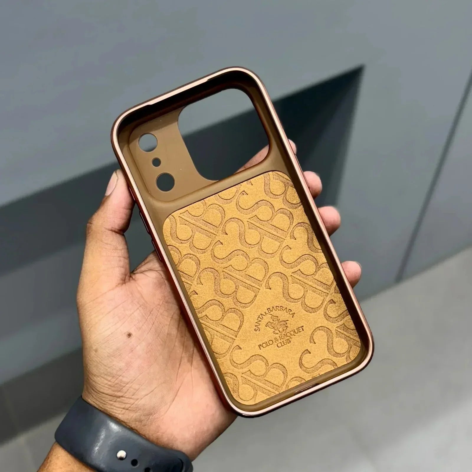 Santa Barbara Savanna Tiger Case iPhone 17 Pro Max - Three