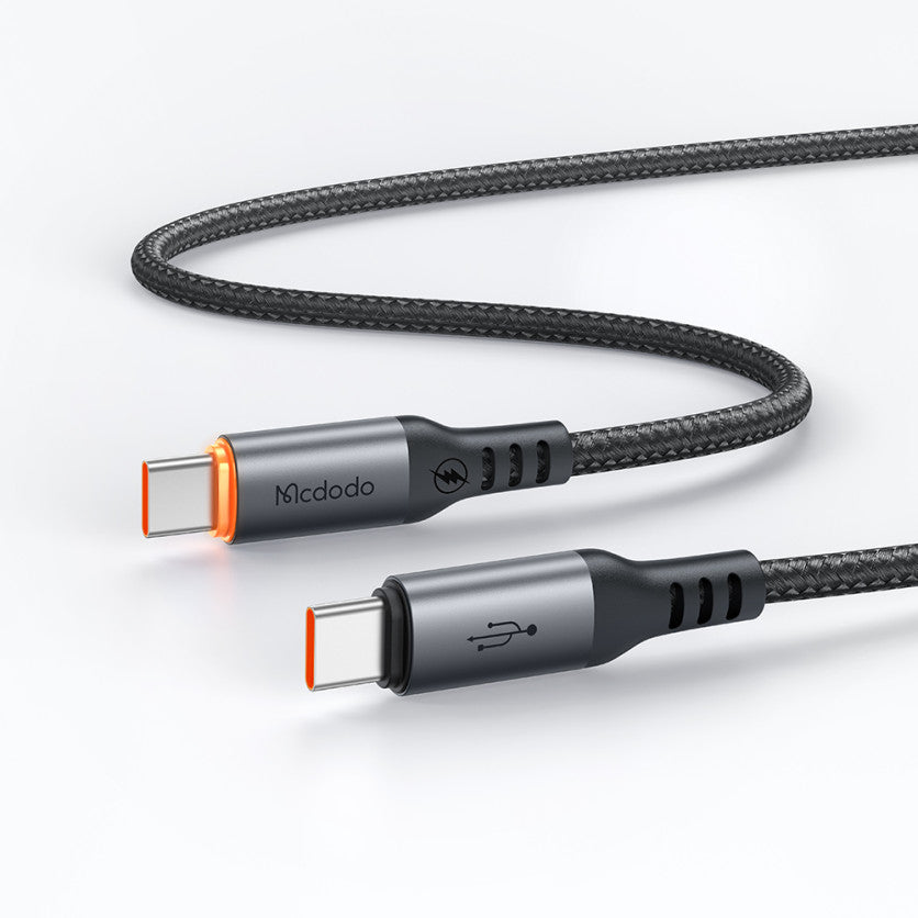 Macdodo 100W USB-C TO C AUTO POWER OFF PD CABLE 1.2M CA2040