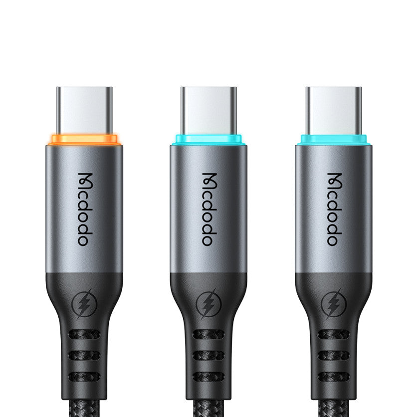 Macdodo 100W USB-C TO C AUTO POWER OFF PD CABLE 1.2M CA2040