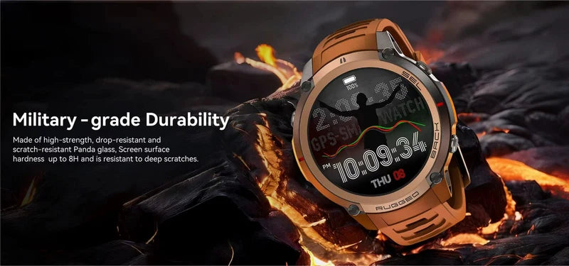 Rugged Smart Watch Fitness tracker GPS Watch DM59