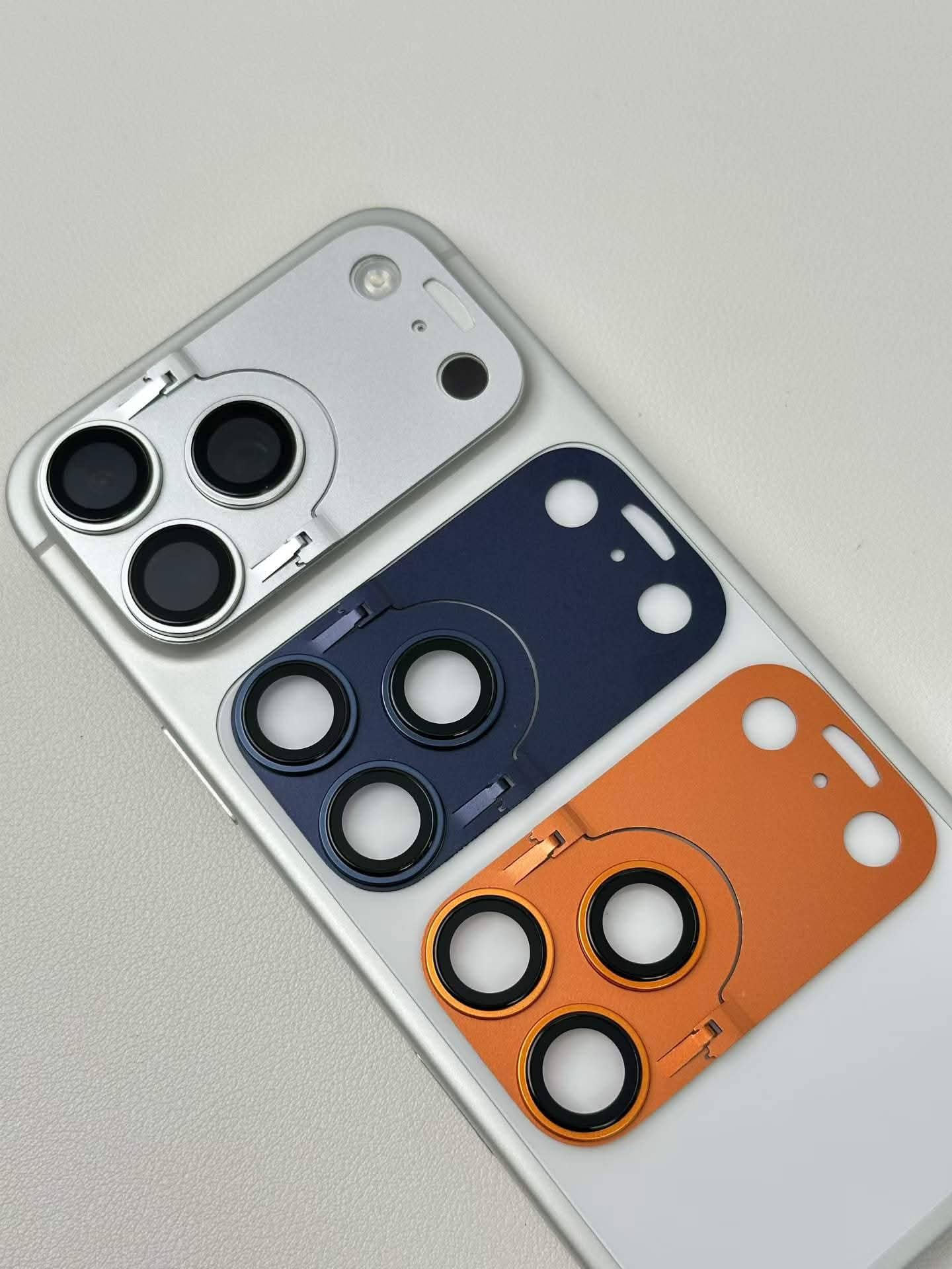 Metal Camera Ring With Holder For iPhone 17 Pro Max